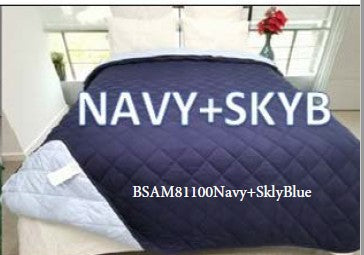 Bedspreads Quilted Reversible 2 Colors